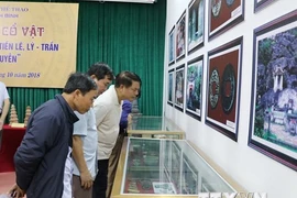 Ancient materials, artifacts on display in Ninh Binh