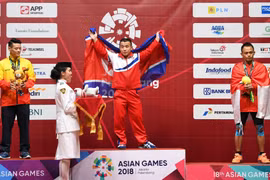 ASIAD 18: Vietnam wins first silver, ranking 16th in medal tally
