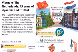 Vietnam-Netherlands: 45 years of dynamic and fruitful relations