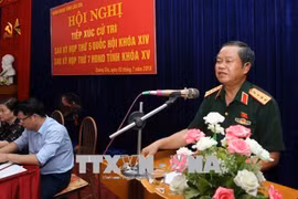 NA Vice Chairman meets voters in Lao Cai province