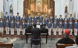 The Monaco Boys’ Choir perform in Hanoi