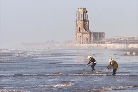 Nam Dinh church ruins - witness of climate change