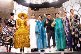 Handmade brocade designs shine in Vietnam Eternal Flow show at Expo 2020 Dubai