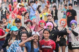 Cambodia sees record number of tourists during traditional New Year holiday