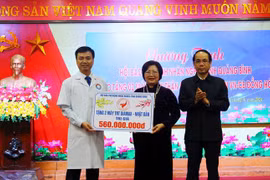 Two hemodialysis machines donated to Vietnam-Cuba friendship hospital