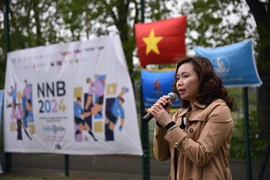Football tournament for students held in France