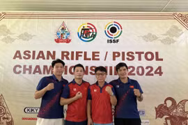 Vietnamese shooters bag silver at Asian Rifle/Pistol Championship 2024
