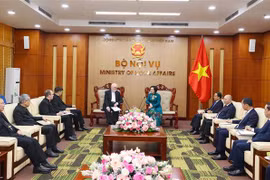 Minister of Home Affairs welcomes Vatican foreign minister