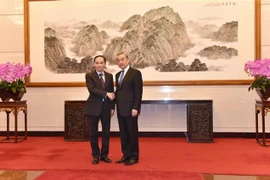 Vietnamese, Chinese Party officials discuss measures to step up cooperative ties