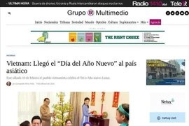 Charms of Tet shine on Uruguayan press