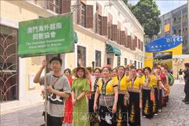 Vietnamese culture promoted at int'l parade in China’s Macau