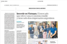 Argentinian businesses hail investment environment in Vietnam
