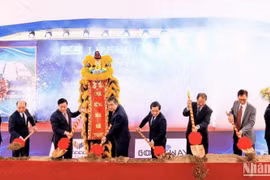 Taiwanese firm breaks ground on 45 mln USD computer plant in Thai Binh