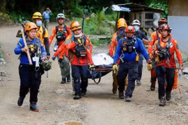 Philippines logs 37 deaths from landslide