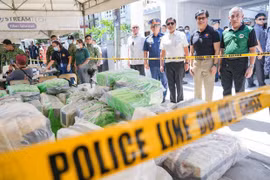 Philippines seizes 1.8 tonnes of meth in record drug bust