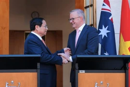 Vietnamese, Australian PMs announce elevation of ties to comprehensive strategic partnership