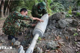 Mine clearance of unexploded ordnance continues in Vietnam