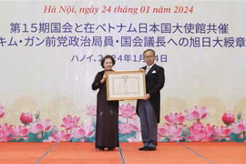 Former NA chairwoman honoured with Japan's order