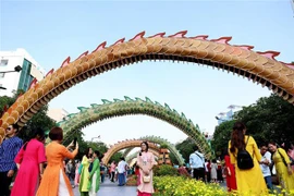 HCM City’s Nguyen Hue flower street attracts over 1.2 million visitors during Tet