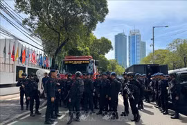 Indonesia tightens security ahead of release of final general election