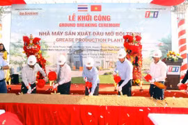 Construction of 5.5 million USD grease plant kicked off in Ninh Thuan