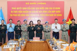 Vietnam sends three more officers to UN peacekeeping missions
