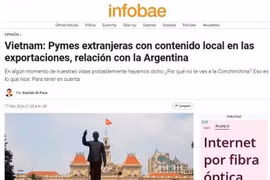 Argentine media highly values SMEs’ contributions to Vietnam’s economy