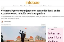 Argentine media highly values SMEs’ contributions to Vietnam’s economy