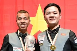 Vietnam makes history at world three-cushion team tournament