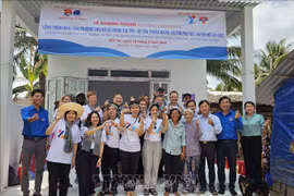 US volunteers carry out social security activities in Ben Tre