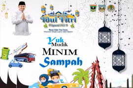 Indonesia asks travelers to minimise waste during Idul Fitri festival
