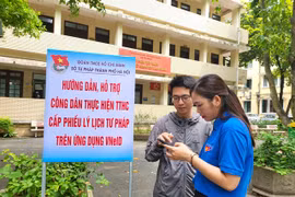 Judicial records issued through VNeID app from April 22