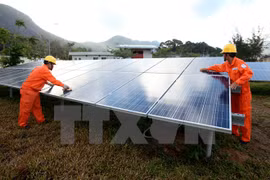 First solar power plant built in Quang Ngai