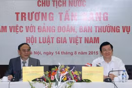 President meets with Vietnam Lawyers’ Association 