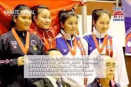 Vietnam rank fourth in Thailand's Karate-do championship 