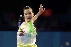 Vietnamese Wushu success at Asian Junior Champs 2015