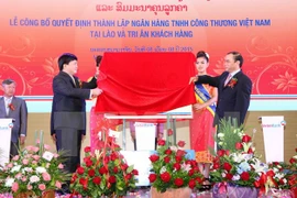 Vietnam’s fourth bank inaugurated in Laos