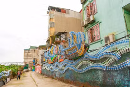 From litters to lively community art under artist's makeover