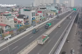 Hanoi installs noise barrier system for the 3rd ring road