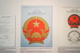 The story of the Vietnamese emblem after 65 years of being designed