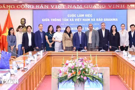 VNA, Granma newspaper strengthen information cooperation