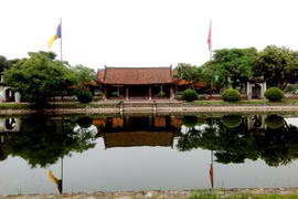 Pagoda with unique architecture in north