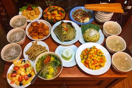 Discovering art of making vegetarian dishes in Tay Ninh