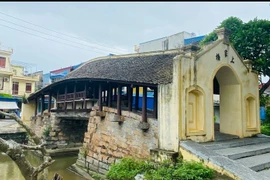 Unique architecture of Thuong Nong tile bridge in Nam Dinh province