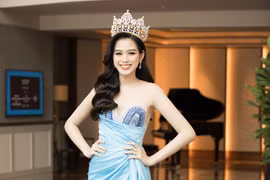Beauty queens at launching of Miss World Vietnam 2021