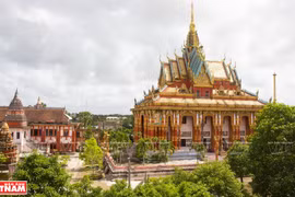 Ghositaram pagoda in Bac Lieu province