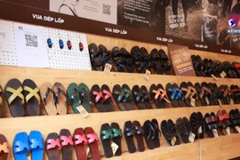 Tyre sandals from wartime keep marching on