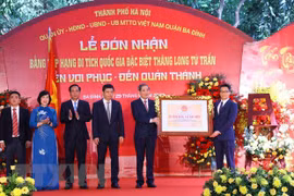 Temples of Voi Phuc and Quan Thanh honored as National Monuments