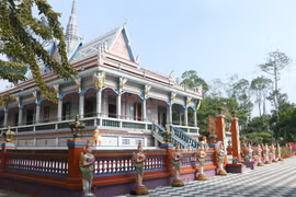 Unique Khmer’s pagoda in Soc Trang