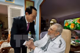 President thanks Cuban counterpart for warm welcome 